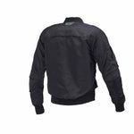 Macna Textile MC Jacke bastisch schwarz