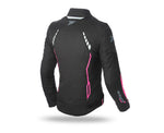 Siebzig Damm Textile MC Jacke SD JR67 Black /Pink