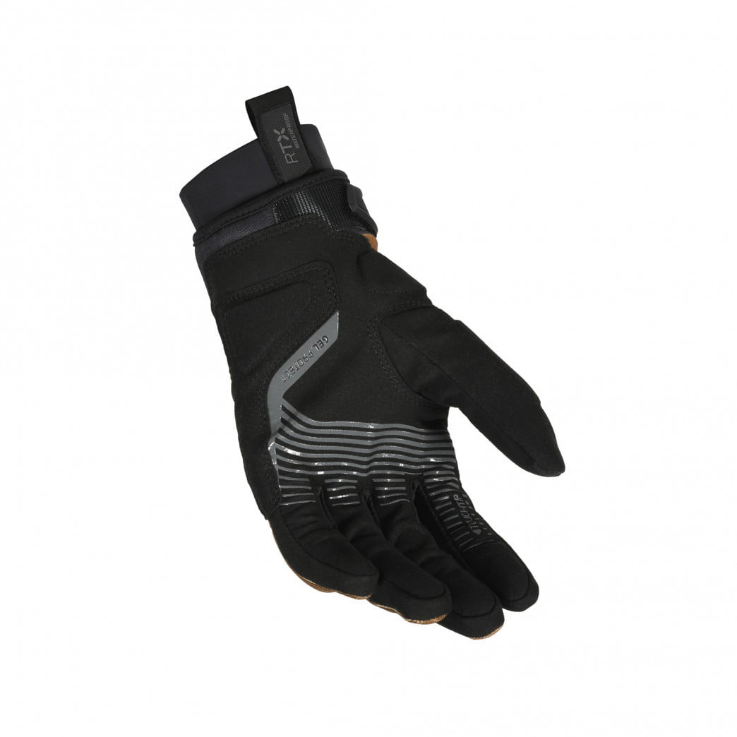 Macna Mc-Handschuhe Crew Wasserdicht RTX Schwarz /Braun 