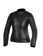 Seca Dam Mc-Skin-Jacke Bonneville Schwarz