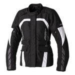 Rst ladies textile mc jacket alpha 5 black /white