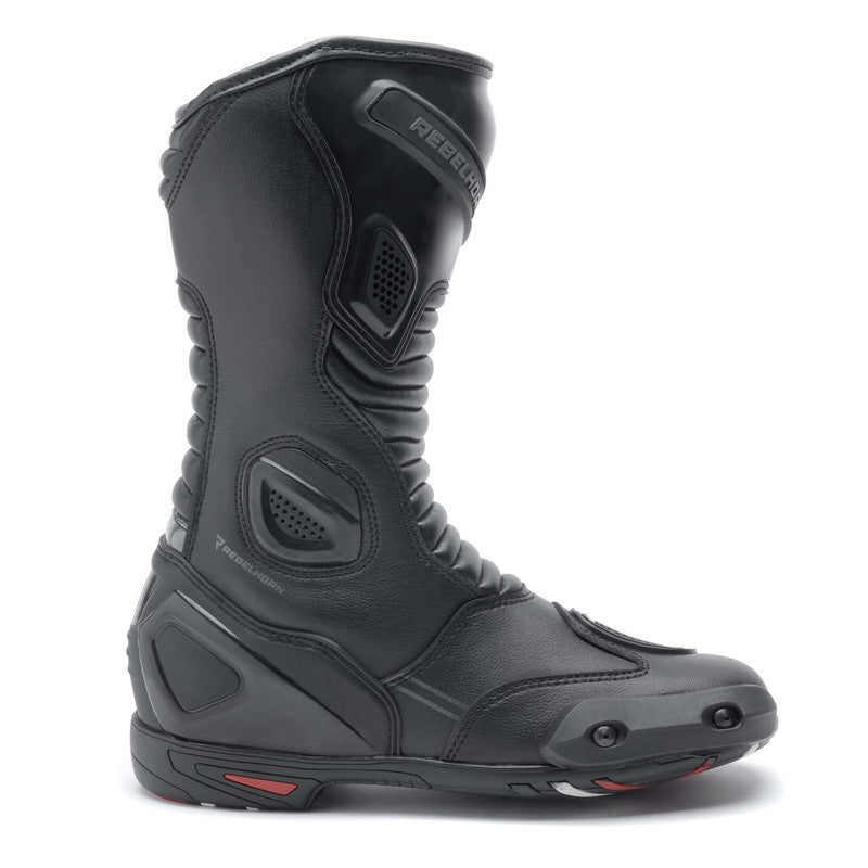 Rebelhorn Unisex Sport MC Boots Trip St. Black