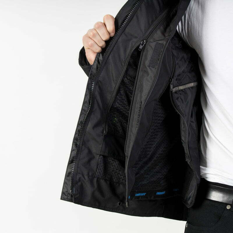 Ozone Textile MC-Jacket Tour III Schwarz /Grippe