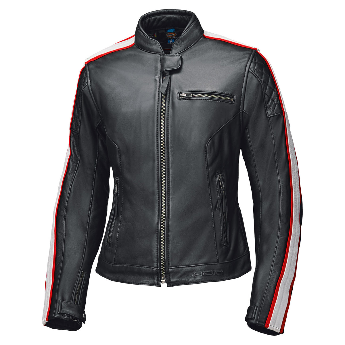 Gehaltene Lady Mc-Leather Jacke Brixham Black