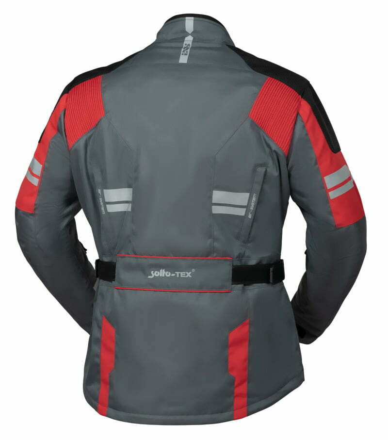 IXS Textile MC Jacke Blade St 2.0 Grau /Rot