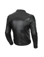 Seca Mc-Leather Jacket Bonneville Perforated Black 