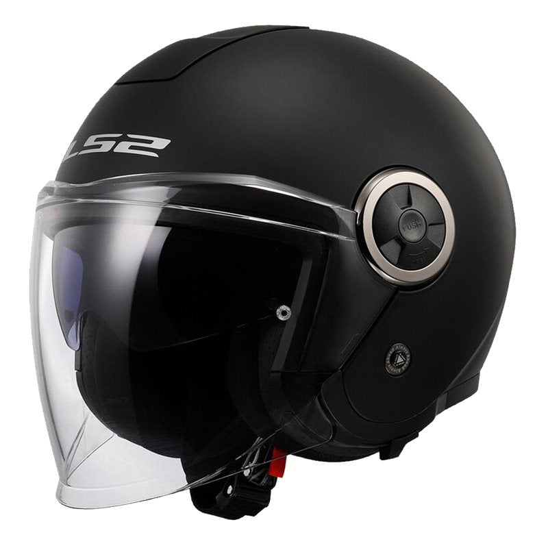 LS2 Jet MC Helm edel Matt Black