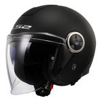 LS2 Jet MC Helm edel Matt Black