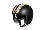 Bayard Open MC Helmet XP-18 V2 Black /Begie