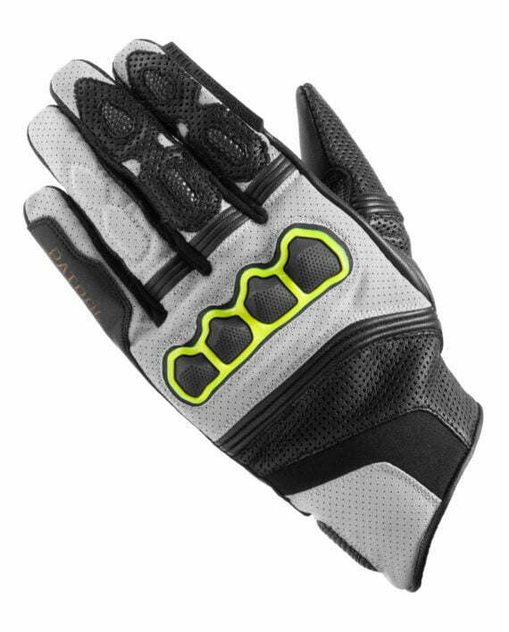 Rebelhorn MC Handschuhe Patrouille kurzes Schwarz /Grau