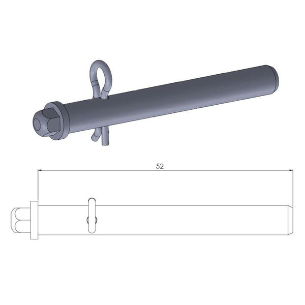 Moto-Master-Bremsbelag Pin 213030