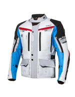 Seca Textile MC Jacke Arrakis II Grey /Blau