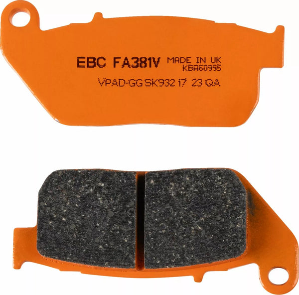 EBC BREAKPAD VEE SEMISNTRD FA381V