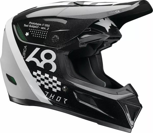 Thor Helmet Reflex Sport Riot BK/WH 0110-8778