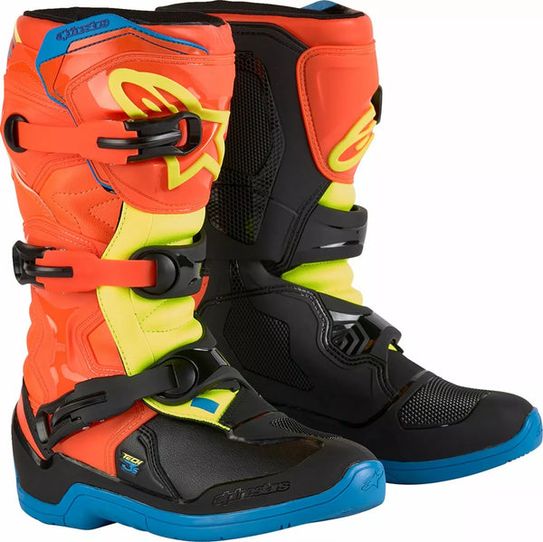 Alpinestars (MX) Boot Tech3s YTH oder/BL/Y 8 2014024-4755-8