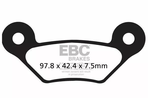 EBC BREAK PAD SINT R -Serie FA609R