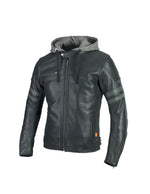 Seca Leder Mc-Jacket Horn II Schwarz