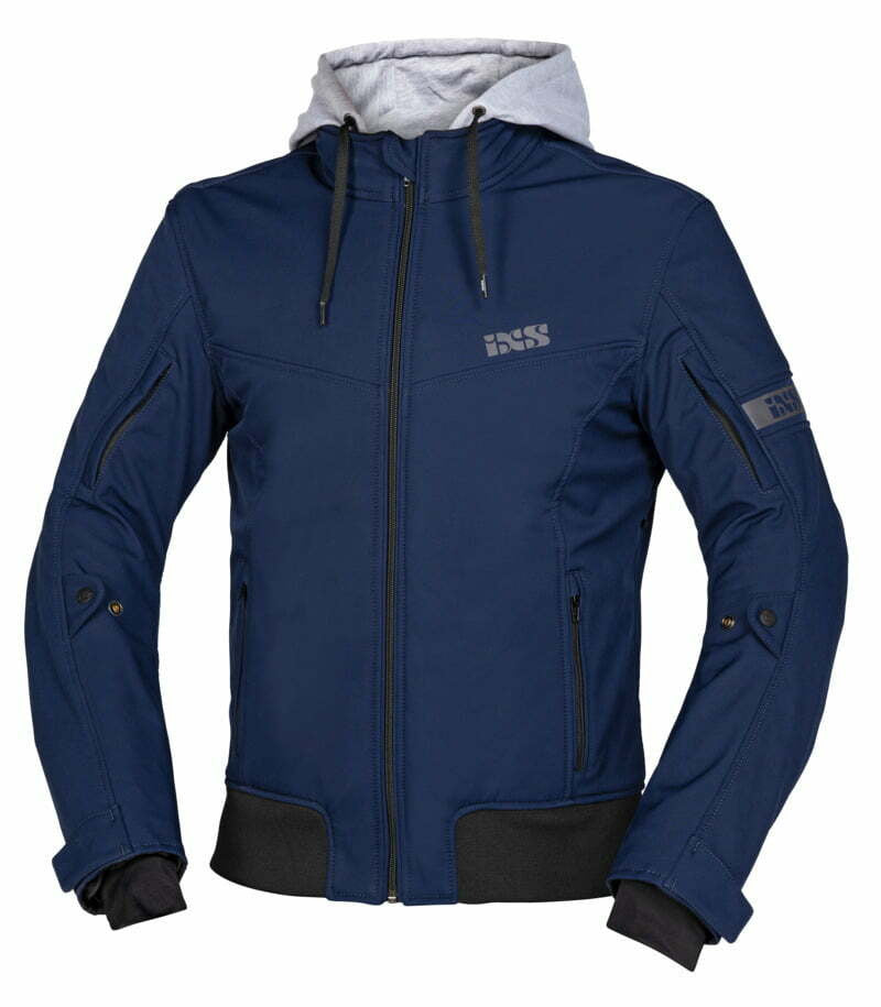 IXS Softshell MC Jacke so Moto blau