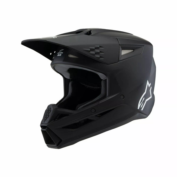 Alpinestars (MX) Helmet Yth SM3 Solid Black YM 8302425-110-Sym