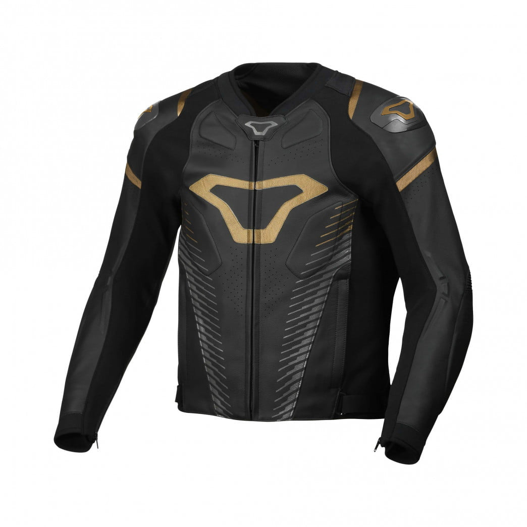 Macna Leder MC-Jacket Tronniq Black /Gold