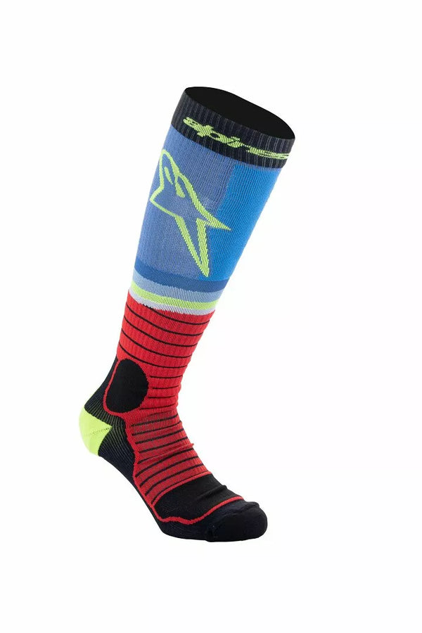 Alpinestars (MX) Socken MX Pro BLK/GY/Blu S 4701524-1212-S