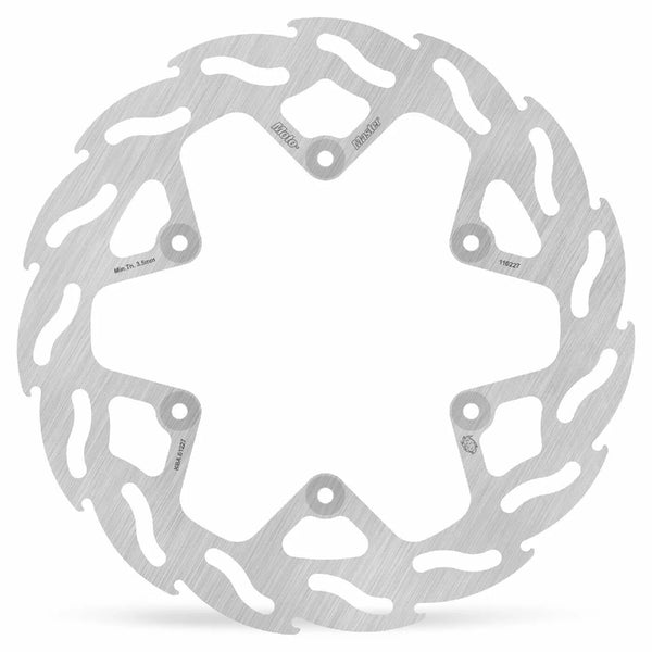 Moto-Master Bremsscheibe Flamme Heck 110227