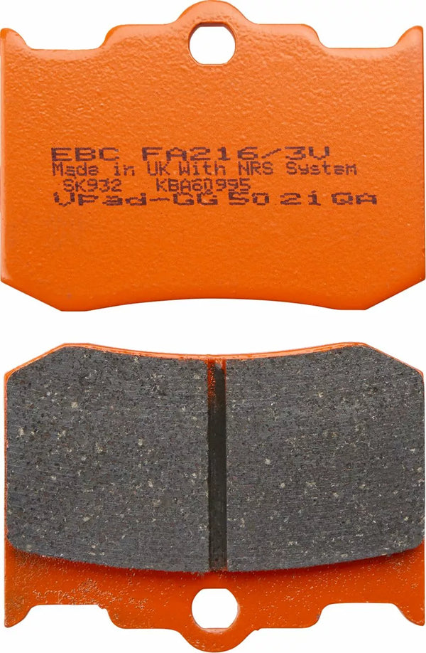 EBC BREAKPAD VEE SEMISNTRD FA216/3V