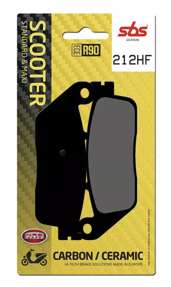 SBS BRAKE PAD CAR/CER SCOOT 212HF