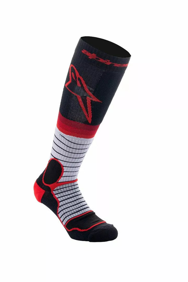 Alpinestars (MX) Socken MX Pro BLK/GY/RED S 4701524-1215-S