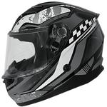 ROCC 42 Kinder Integral Motorradhelm grau