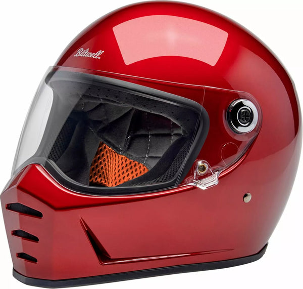 Biltwell Helm LaneSpltr rot SM 1004-351-502