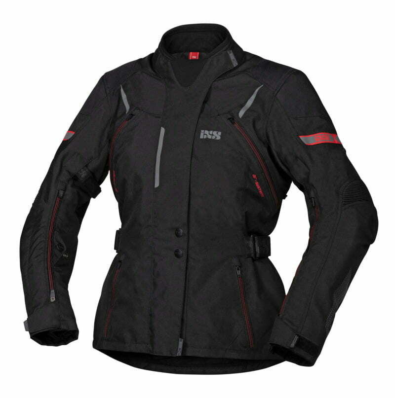 IXS Lady Textile MC Jacke Liz St schwarz