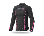 Siebzig Damm Textile MC Jacke SD JR67 Black /Pink