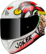 MT Helme Integral MC Helm Targo Joker Weiß