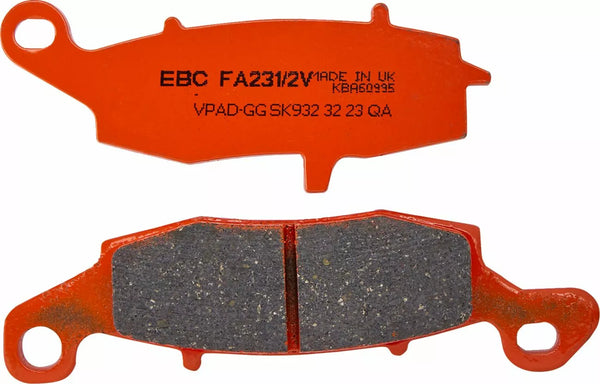 EBC -Bremsbelag Vee Semisntrd FA231/2V