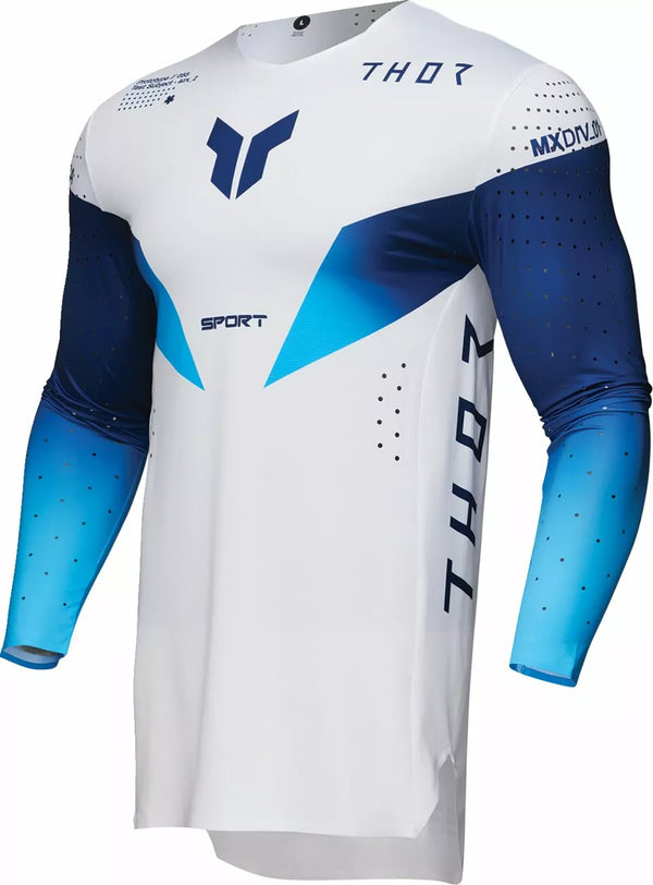 Thor Jersey Sport Strike Navy LG 2910-8108
