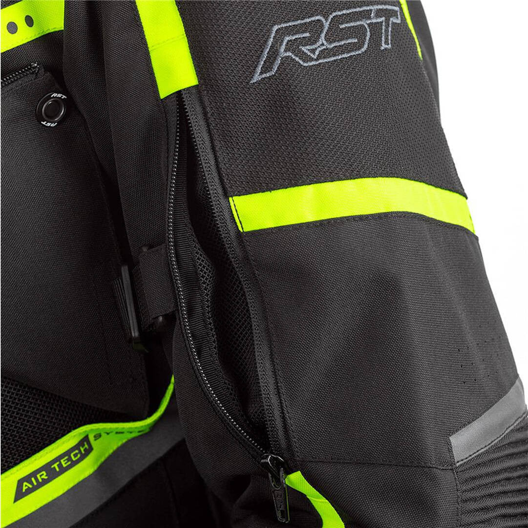 RST textile MC jacket Maverick Black /Flu