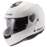 LS2 Öffnen MC Helm Strobe II Weiß