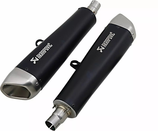 AKRAPOVIC MUFLES Ti BK SPD TWIN S-T12SO2-HCQTBL