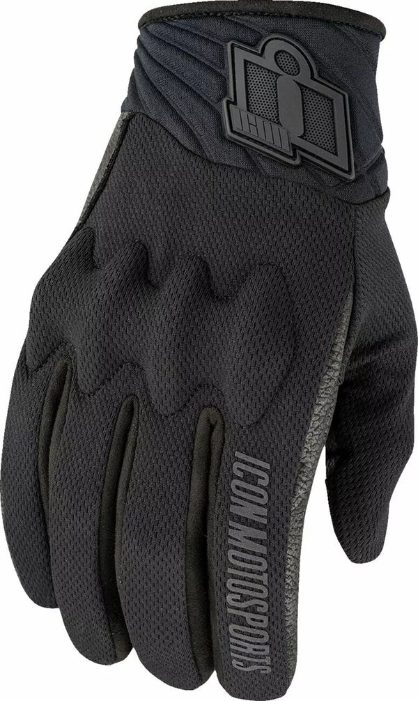 Icon Glove Anthem 3 Bk 3x 3301-4868