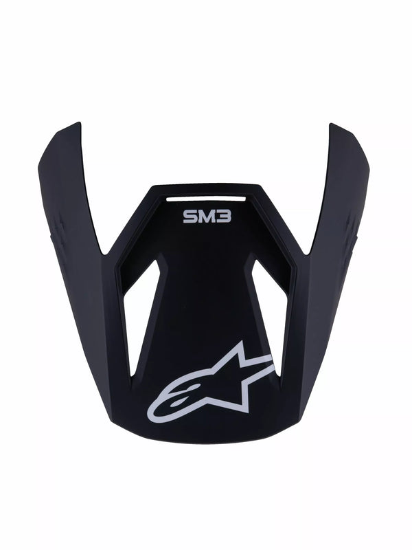 Alpinestars (MX) Visor SM3 Solid Black 8980825-110-Os