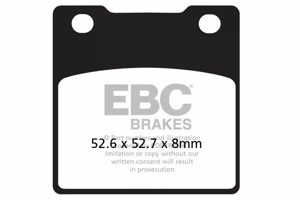 EBC BREAKPAD VEE SEMISNTRD FA161V