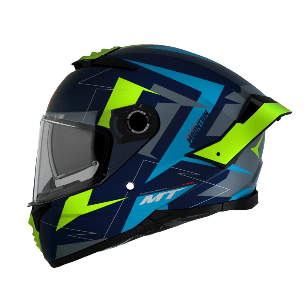 Mt Helmets Integral MC Helmet Thunder 4 Sv Mountain Matt Blue