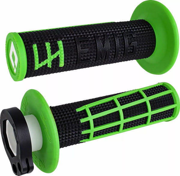 ODI Emig Grip 2.0 BLK/GRN H36E2BN