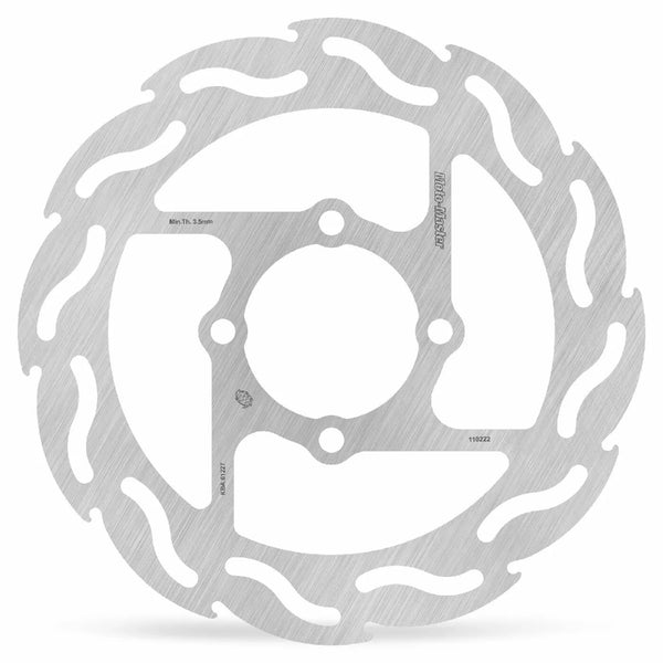 Moto-Master Bremsscheibe Flamme Heck 110228