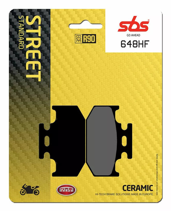 SBS BRAKE PAD CAR/CER 648HF
