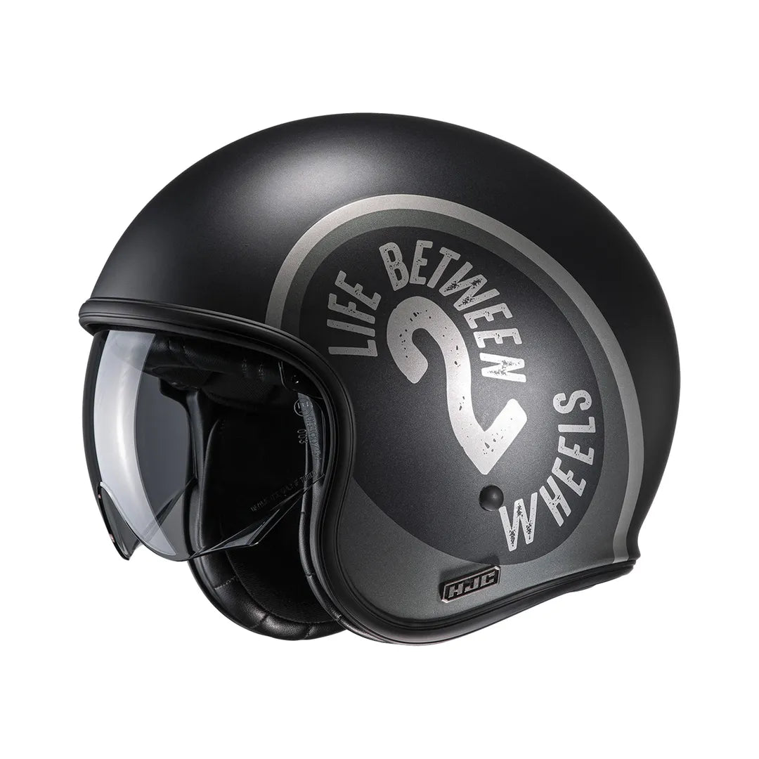 HJC Open MC Helm V30 Harvey Black /Grey