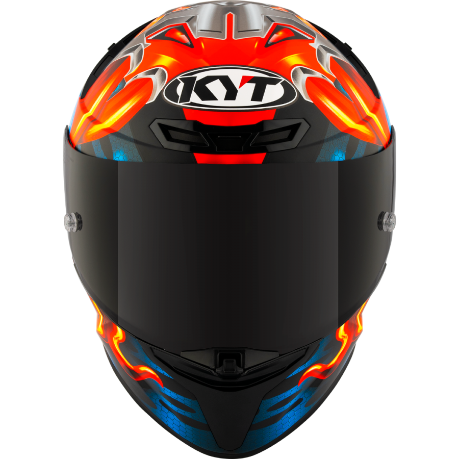 Kyt Integral MC Helm TT-revo Gear E6 Schwarz /Rot /Blau