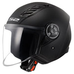 Helm LS2 von 616 Luftstrom II Matts Schwarz