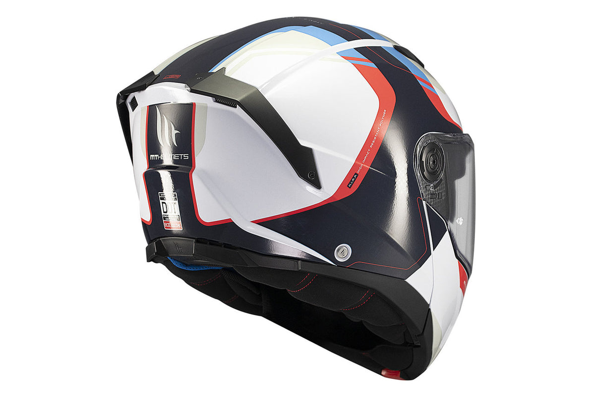 Mt Helmets Openable MC Helmet Atom 2 Sv Emalla C7